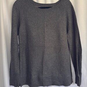 Loft Grey Sweater L GUC